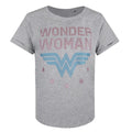 Gris chiné - Front - Wonder Woman - T-shirt - Femme