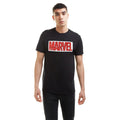 Noir - Blanc - Rouge - Side - Marvel - T-shirt - Homme