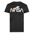 Noir - Front - NASA - T-shirt - Homme