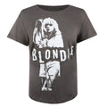 Gris - Blanc - Front - Blondie - T-shirt SINGING - Femme