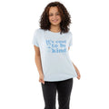 Bleu ciel - Lifestyle - Disney - T-shirt ITS COOL TO BE KIND - Femme