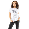 Blanc - Lifestyle - Disney - T-shirt CALIFORNIA - Femme