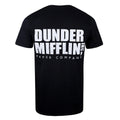 Noir - Back - The Office - T-shirt DUNDER MIFFLIN - Homme