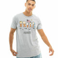 Gris chiné - Side - Peanuts - T-shirt MOON LANDING - Homme