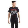 Noir - Blanc - Rouge - Side - Goodyear - T-shirt SPEED TIRES - Homme