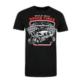 Noir - Blanc - Rouge - Front - Goodyear - T-shirt SPEED TIRES - Homme