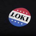 Noir - Blanc - Side - Loki - T-shirt - Homme