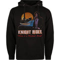 Noir - Front - Knight Rider - Sweat à capuche - Homme
