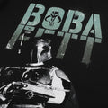 Noir - Gris - Vert - Side - Star Wars - T-shirt BOBA BLASTER - Homme