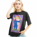 Noir - Side - Janis Joplin - T-shirt TRIPPY - Femme