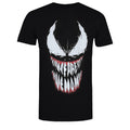 Noir - Blanc - Front - Marvel - T-shirt VENOM TEETH - Homme