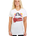 Blanc - Side - Wonder Woman - T-shirt STANCE - Femme