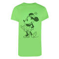 Vert fluo - Noir - Front - Disney - T-shirt - Femme