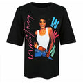 Noir - Front - Whitney Houston - T-shirt 80S - Femme