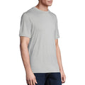 Gris - Side - Haynes - T-shirt PERFECT WEEKEND - Homme