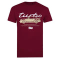 Bordeaux - Front - Porsche - T-shirt TURBO - Homme