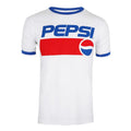 Blanc - Bleu roi - Rouge - Front - Pepsi - T-shirt - Homme
