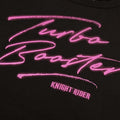 Noir - Rose - Side - Knight Rider - Sweat court TURBO - Femme