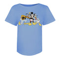 Indigo - Front - Disney - T-shirt MICKEYS CREW - Femme
