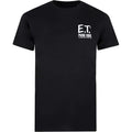 Noir - Front - E.T - T-shirt - Homme