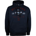 Bleu marine - Front - Ford - Sweat à capuche MUSTANG - Homme