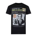Noir - Front - Haynes - T-shirt BBQ AND BEER - Homme