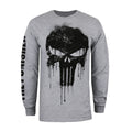 Gris chiné - Front - The Punisher - T-shirt - Homme
