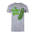 Gris - Front - Rick And Morty - T-shirt I’M PICKLE RICK - Homme