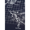 Bleu marine - Pack Shot - NASA - T-shirt SHUTTLE SCHEMATIC - Adulte