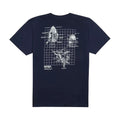 Bleu marine - Back - NASA - T-shirt SHUTTLE SCHEMATIC - Adulte