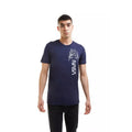 Bleu marine - Side - NASA - T-shirt SHUTTLE SCHEMATIC - Adulte