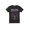 Noir - Front - Dungeons & Dragons - T-shirt DEMI LICH SKULL - Homme