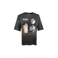 Gris - Front - NASA - T-shirt MIXED MEDIA - Femme