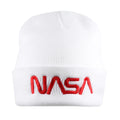 Blanc - Front - NASA - Bonnet - Homme