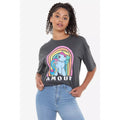 Anthracite - Side - My Little Pony - T-shirt AMOUR - Femme