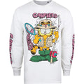Blanc - Front - Garfield - T-shirt ANGLER - Homme