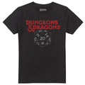 Noir - Front - Dungeons & Dragons - T-shirt D20 - Homme