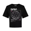 Noir - Front - NASA - T-shirt - Femme