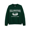 Vert forêt - Front - National Parks - Sweat YELLOWSTONE - Femme