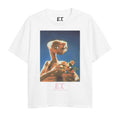 Blanc - Front - E.T. the Extra-Terrestrial - T-shirt WITH FLOWERS - Fille
