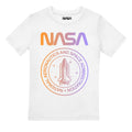 Blanc - Front - NASA - T-shirt NATIONAL EMBLEM - Garçon