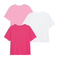 Rose clair - Rose foncé - Blanc - Back - Peppa Pig - T-shirts FRIENDS & FAMILY - Fille