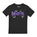 Noir - Front - Misfits - T-shirt - Garçon