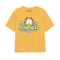 Jaune vif - Front - Garfield - T-shirt POWER - Fille