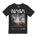 Noir - Front - NASA - T-shirt LIFT OFF - Garçon