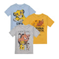 Multicolore - Front - The Lion King - T-shirts - Garçon