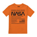 Orange - Front - NASA - T-shirt MONO KENNEDY - Garçon