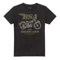 Noir - Front - BSA - T-shirt BIRMINGHAM SMALL ARMS - Homme