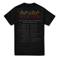 Noir - Back - AC-DC - T-shirt ABOUT TO ROCK TOUR - Garçon