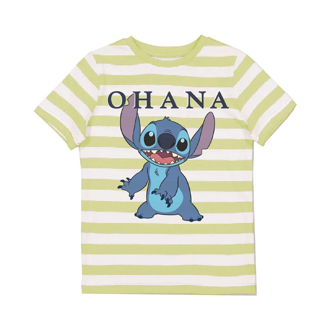 Lilo & Stitch - T-shirt OHANA - Fille  Des promos sur vos marques préférées